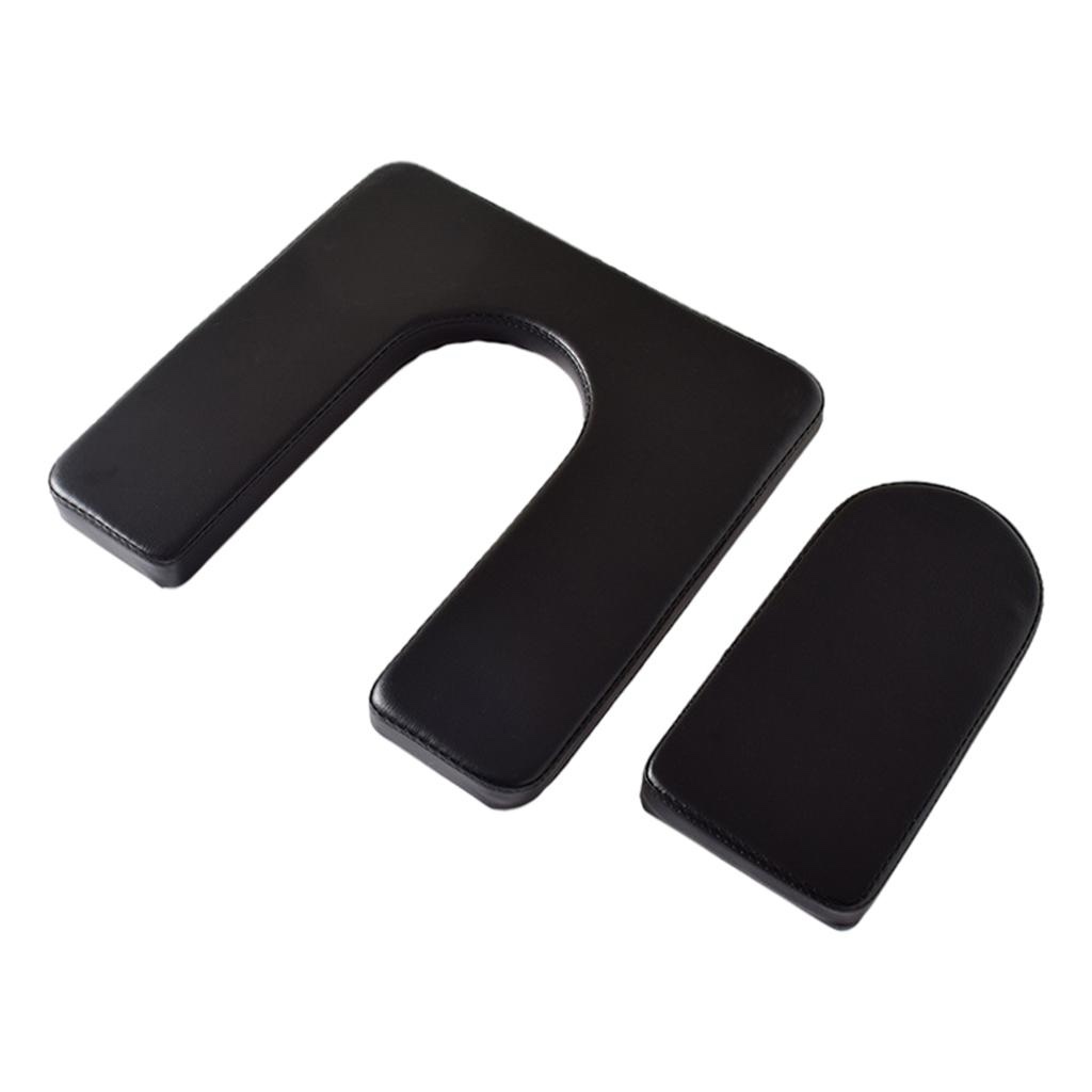 PU Commode Seat Cushion U Shape Durable Removable for Wheelchair
