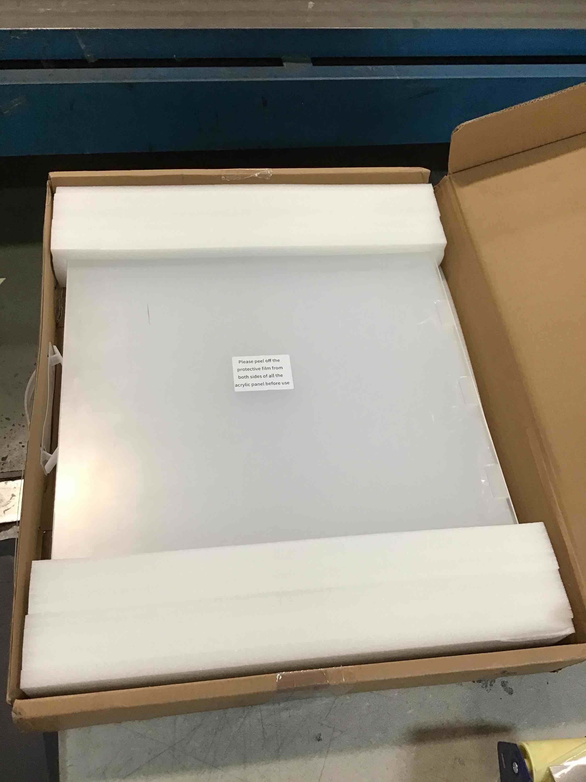 Dog Gate for The House, Clear Acrylic Pet Gate for Dogs, Freestanding Dog Gates for Doorways, Folding Free Standing Puppy Doggy Cat Fence for Inside, Dog Barriers for Home 4 Panel