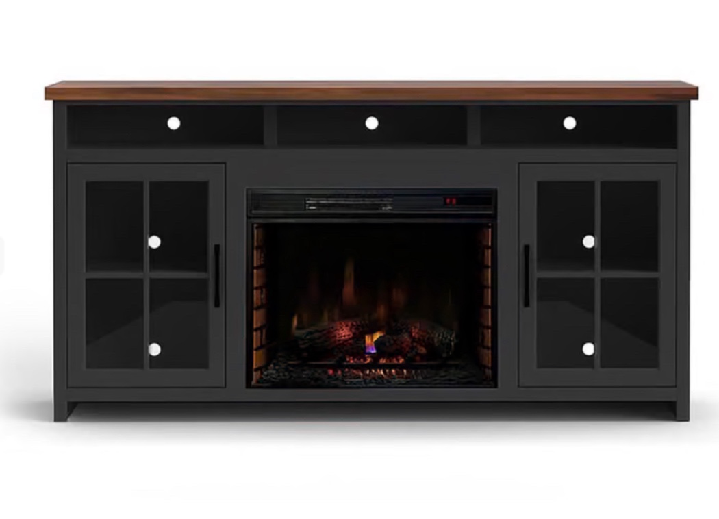 Legends Furniture Home Entertainment Essex 74" Fireplace TV Stand ES5110.SWK at Smith Village Home Furnishings