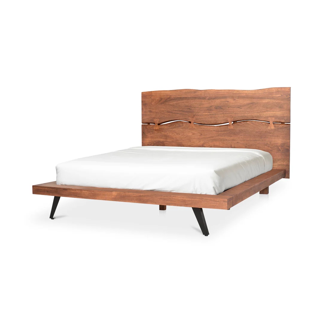 ( Incomplete, box 3/3 ) Madagascar Platform Bed King Slats 