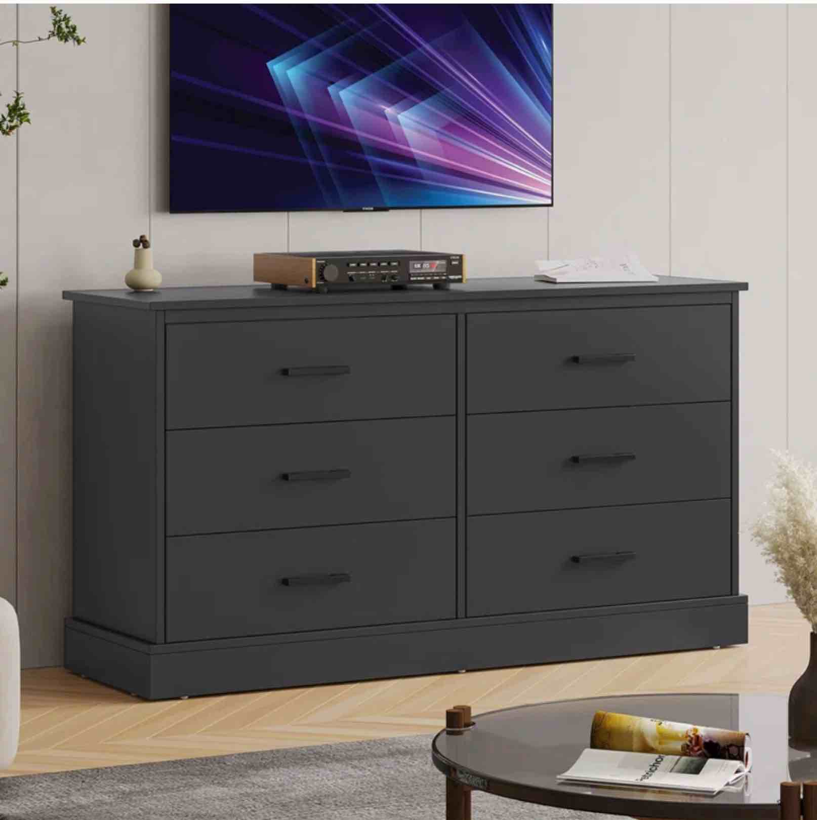 Tahliyah 6 Drawer 47.3'' W Double Dresser