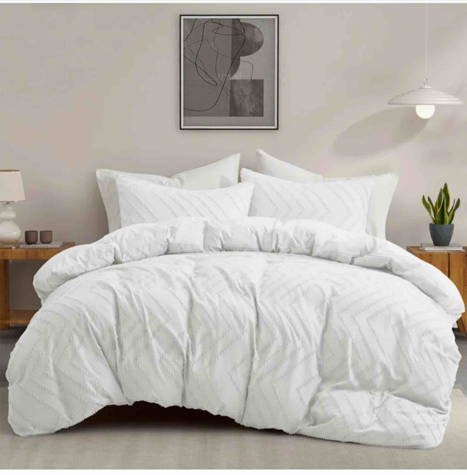 Alsea Microfiber Reversible Duvet Cover Set (incomplete)