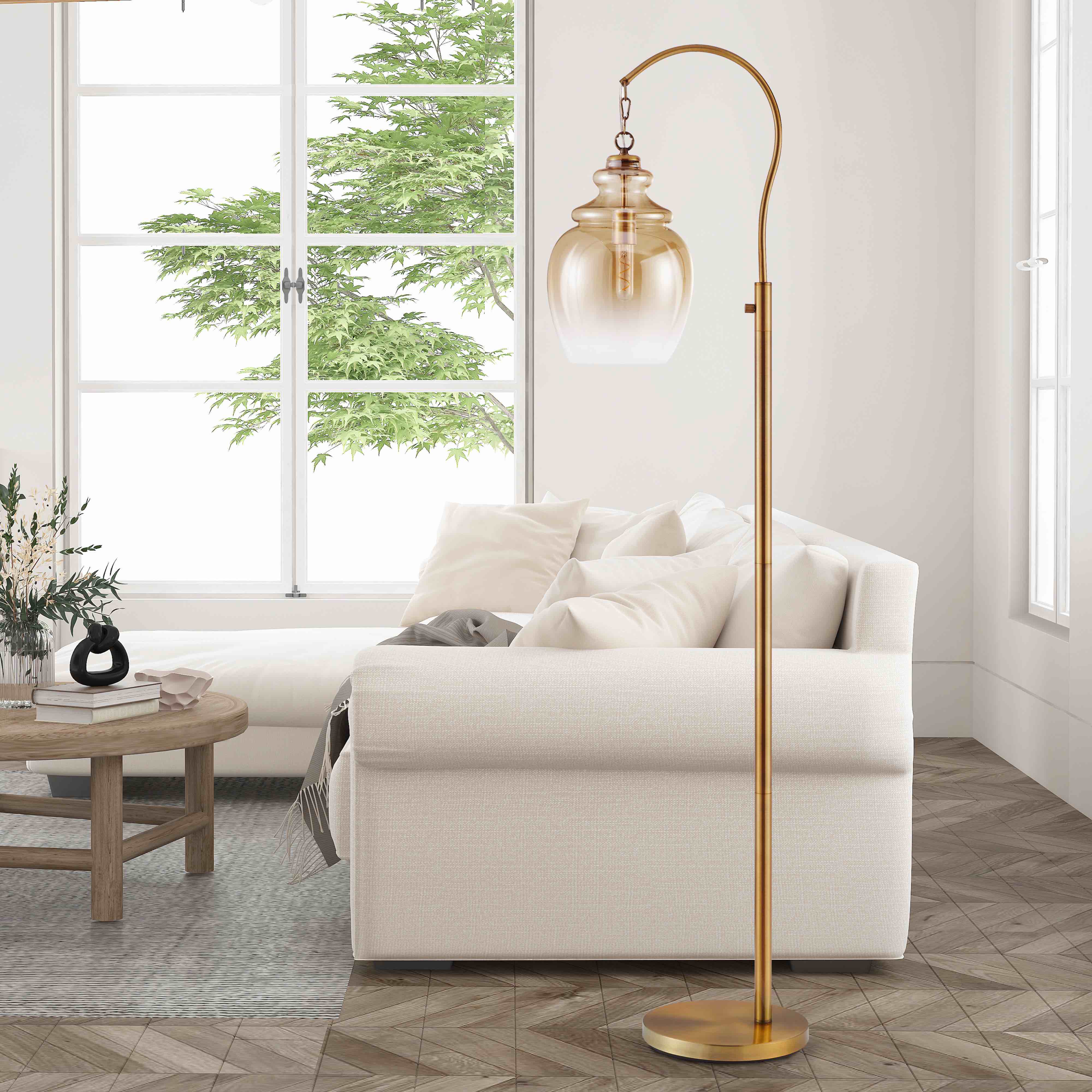 Archambault 70" Arched Floor Lamp