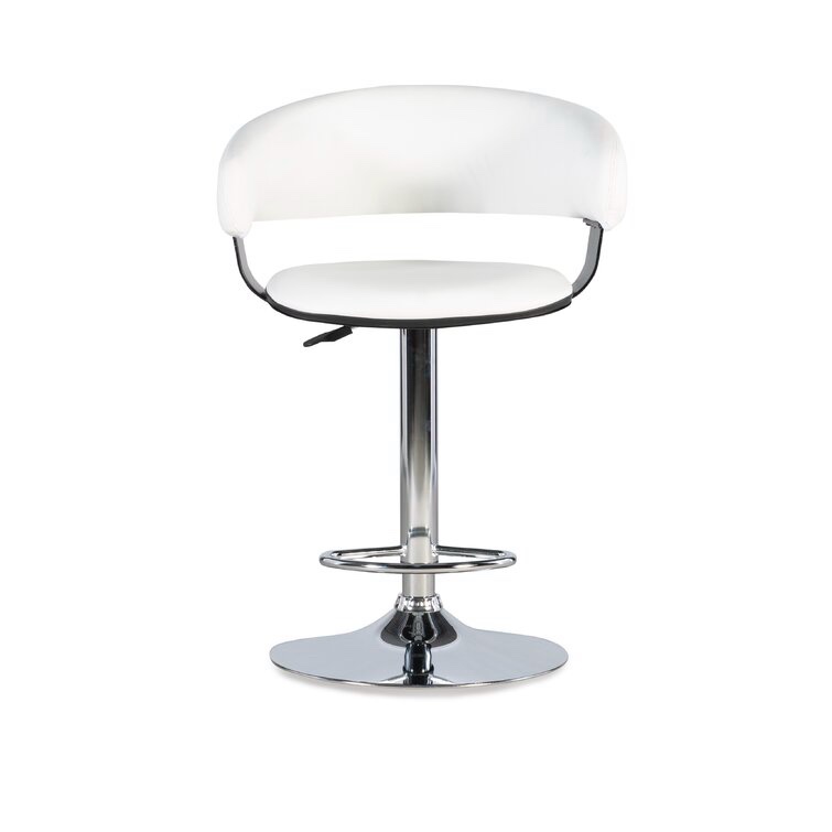 Aishvi Swivel Adjustable Height Bar Stool