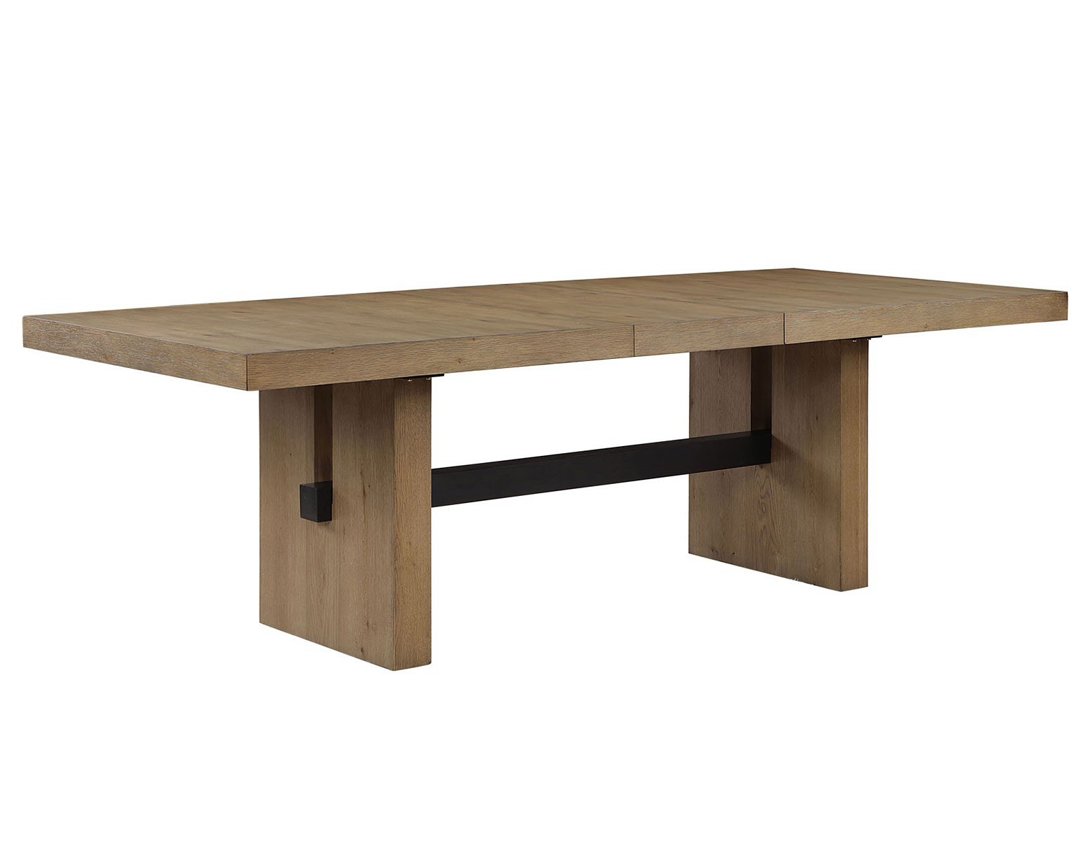 Aubrey Brown Rectangular Dining Table