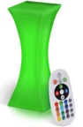 Outdoor LED Outdoor Bar Stool Color Changing Party Table w/Remote