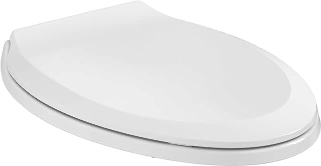 American Standard 5503A00B.020 Slow Elongated Closed Front Toilet Seat, White