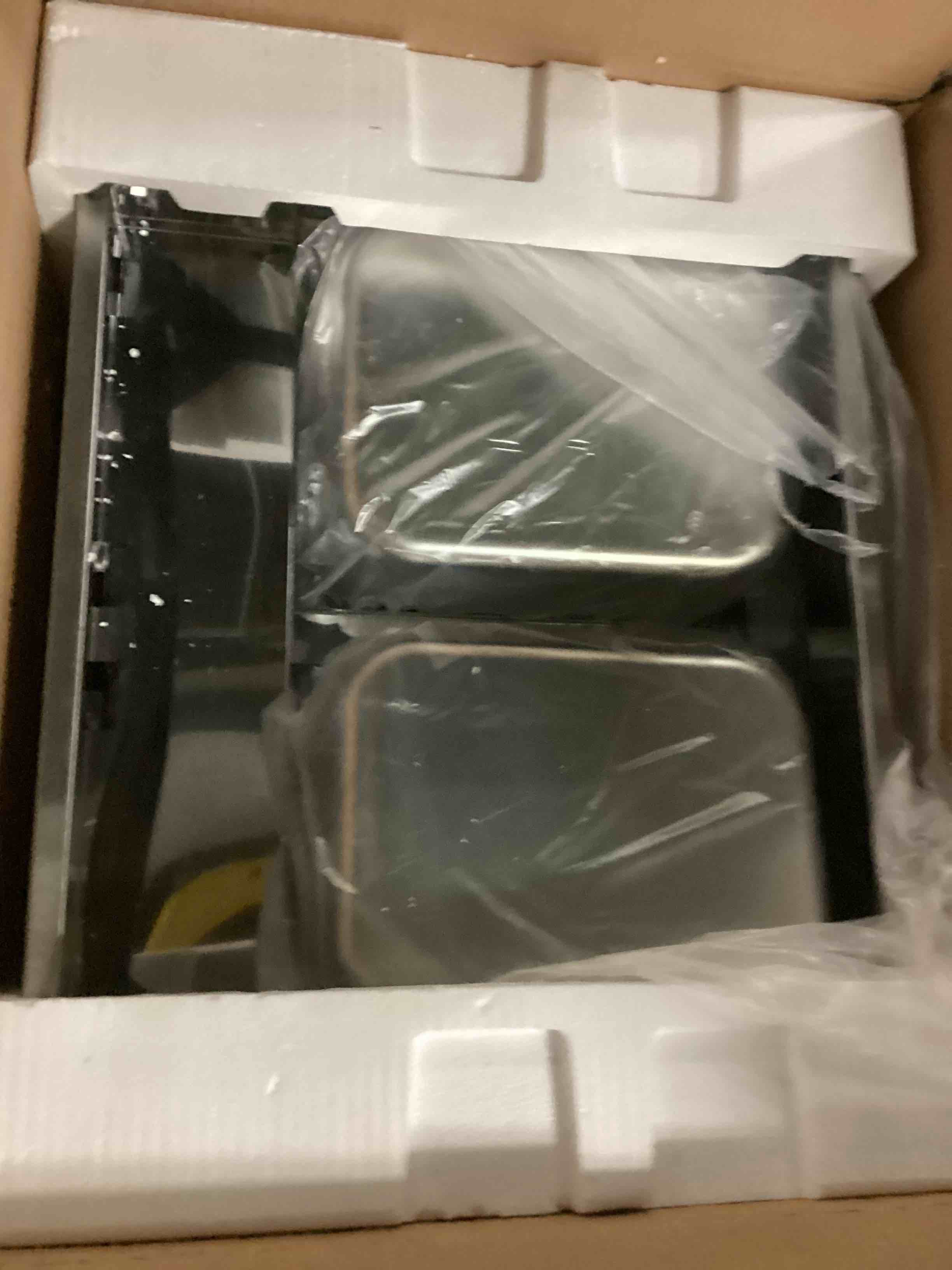 20.7QT Electric Deep Fryers 3400W with 2x6.81 QT Baskets, Dual Tank