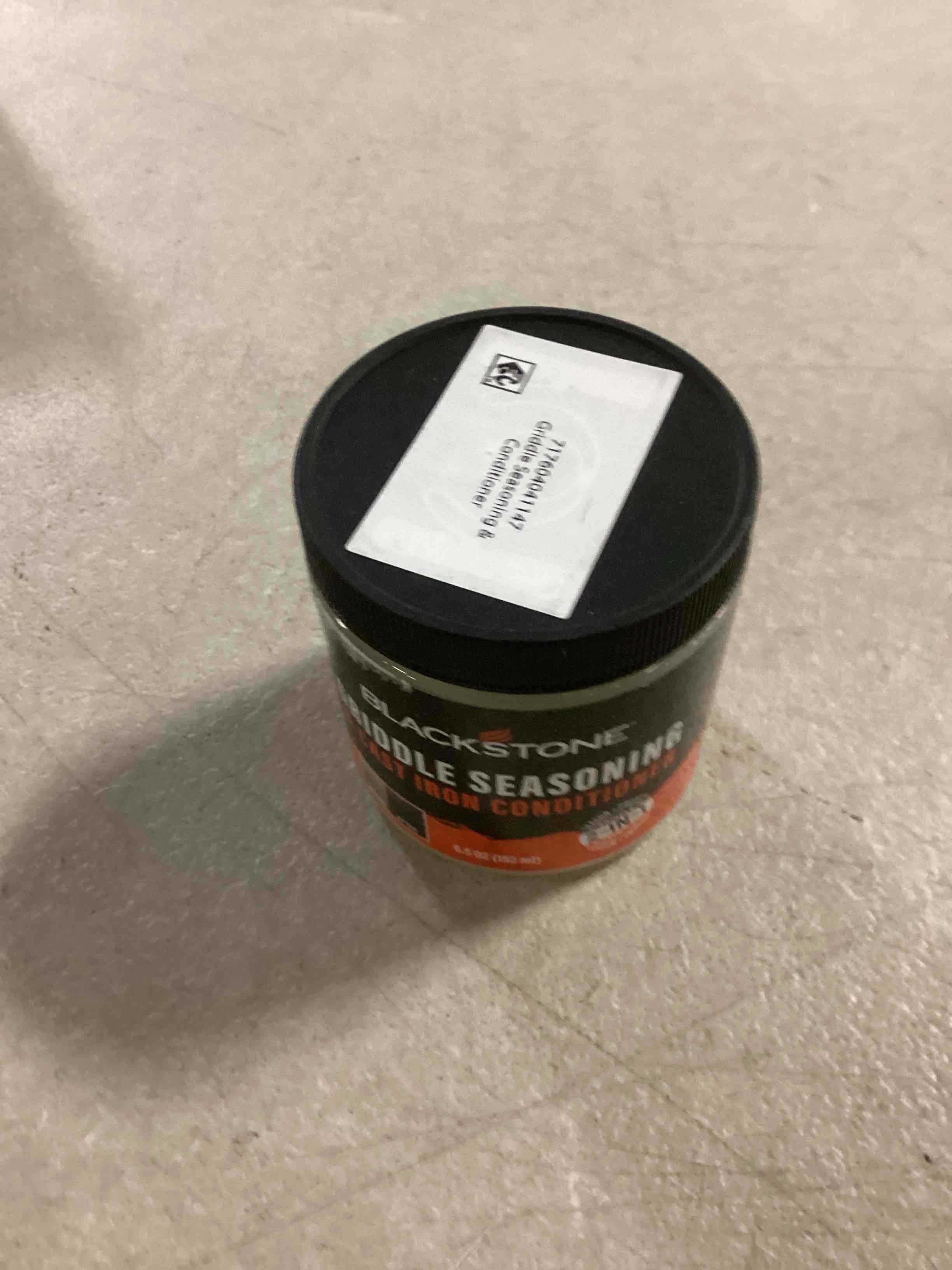 Blackstone 4114 Griddle Seasoning and Cast Iron Conditioner, 6.5 Ounce