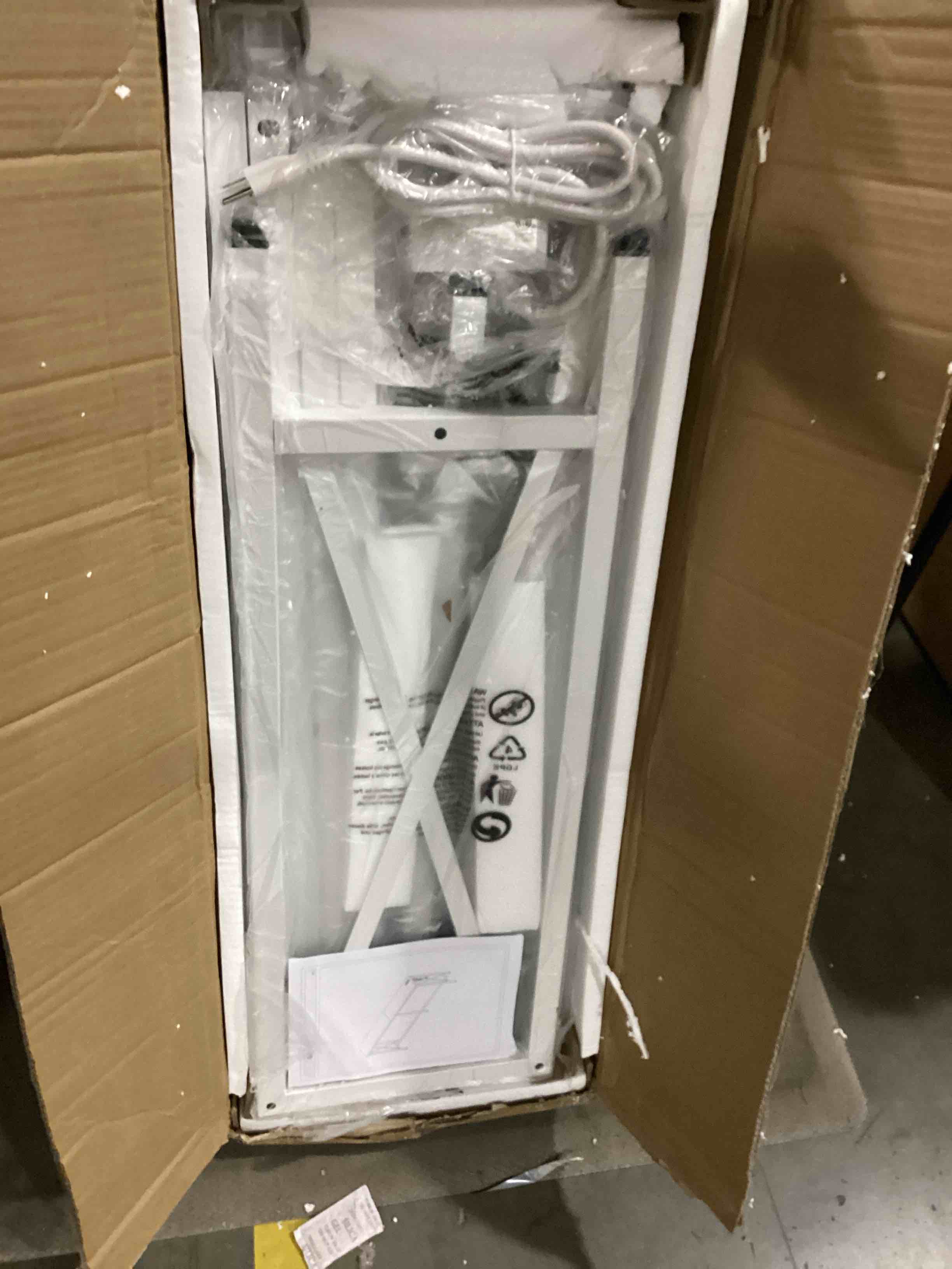 VIKIZUES Console Table with Power Outlets & USB Ports, 70" Narrow Sofa