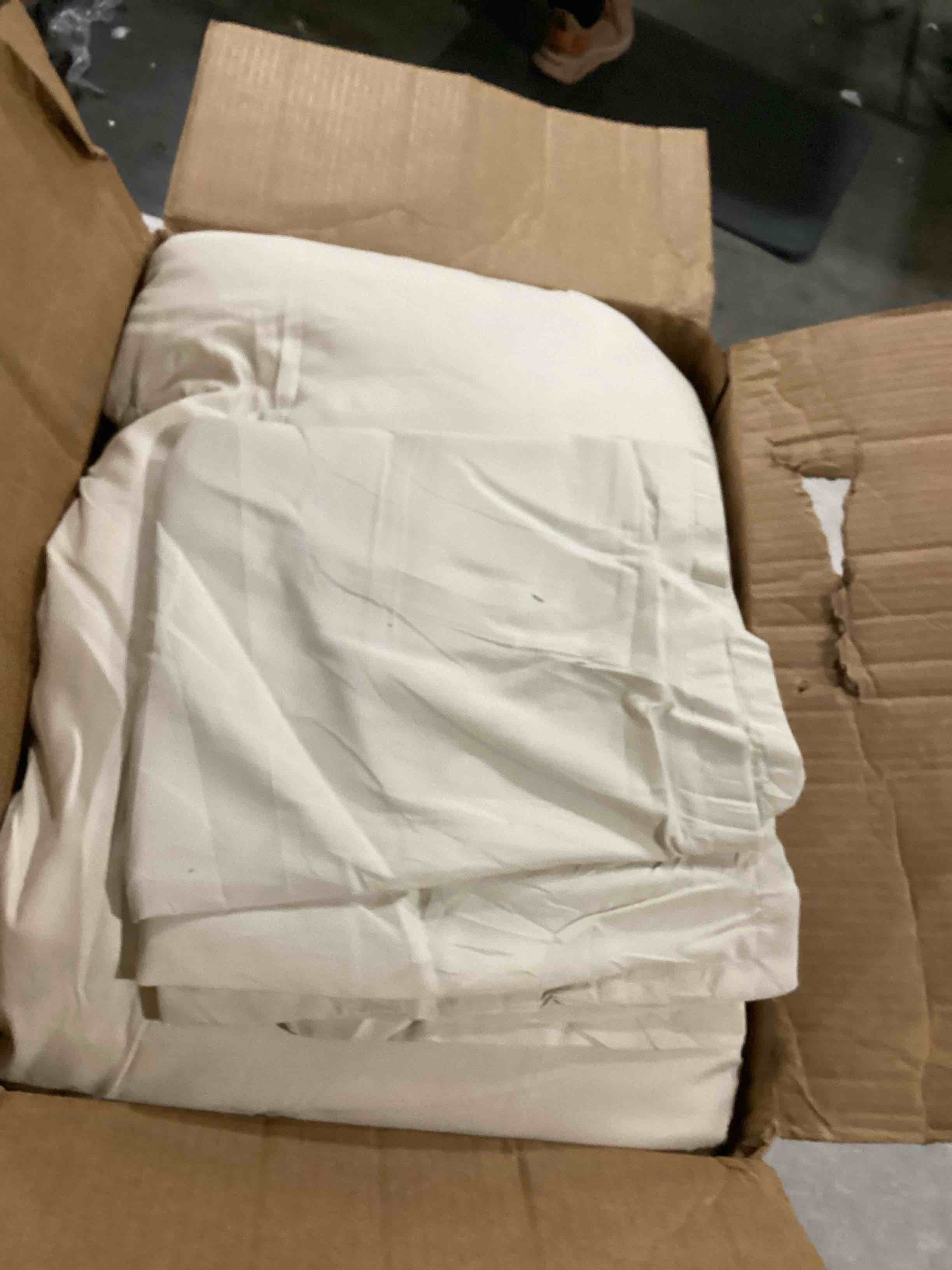 Litanika Beige Comforter Set California King Size, 3 Pieces Cal King