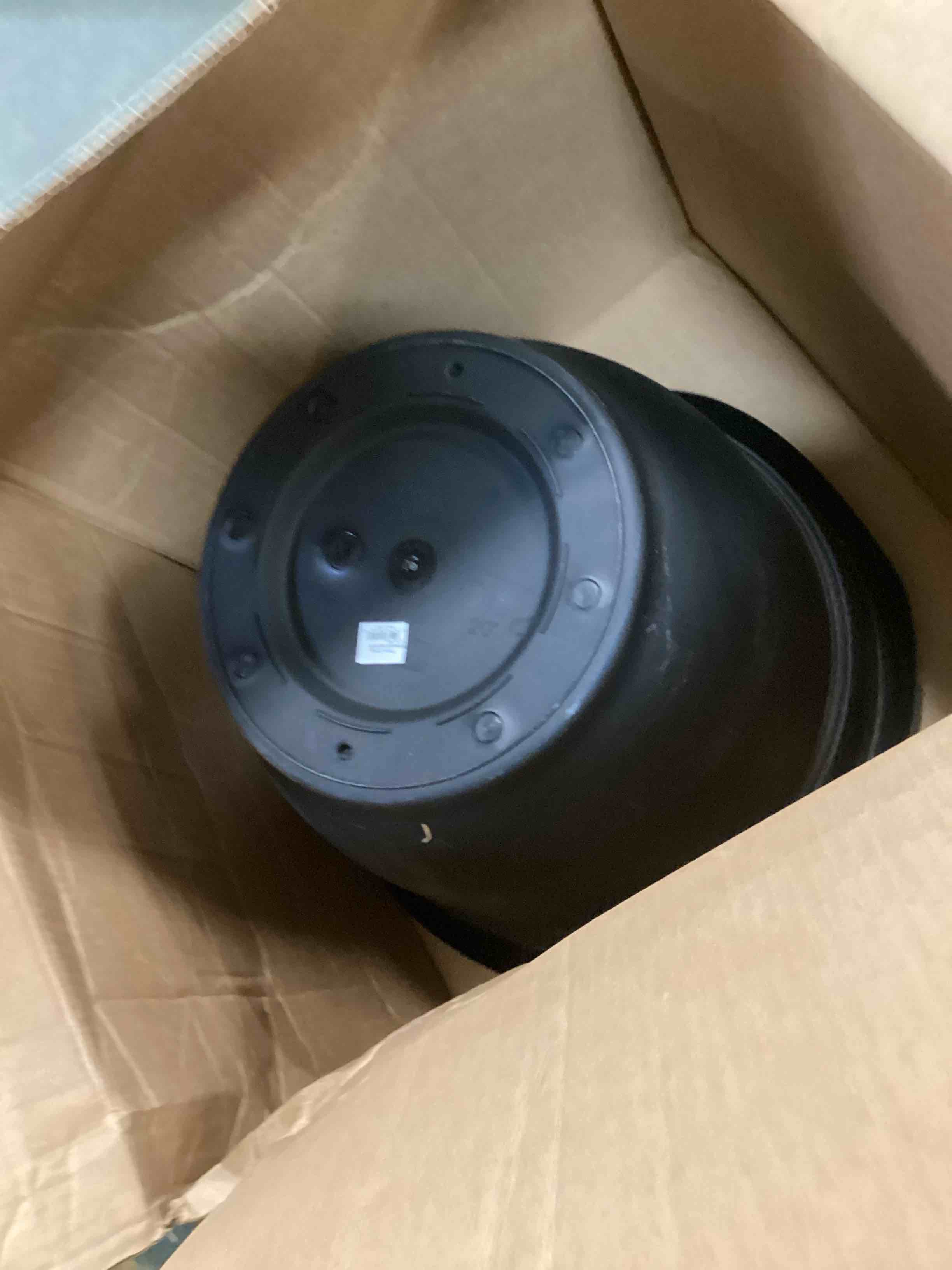 Bloem Ariana Pot Planter 20" Black Durable Resin Pot, for Indoor