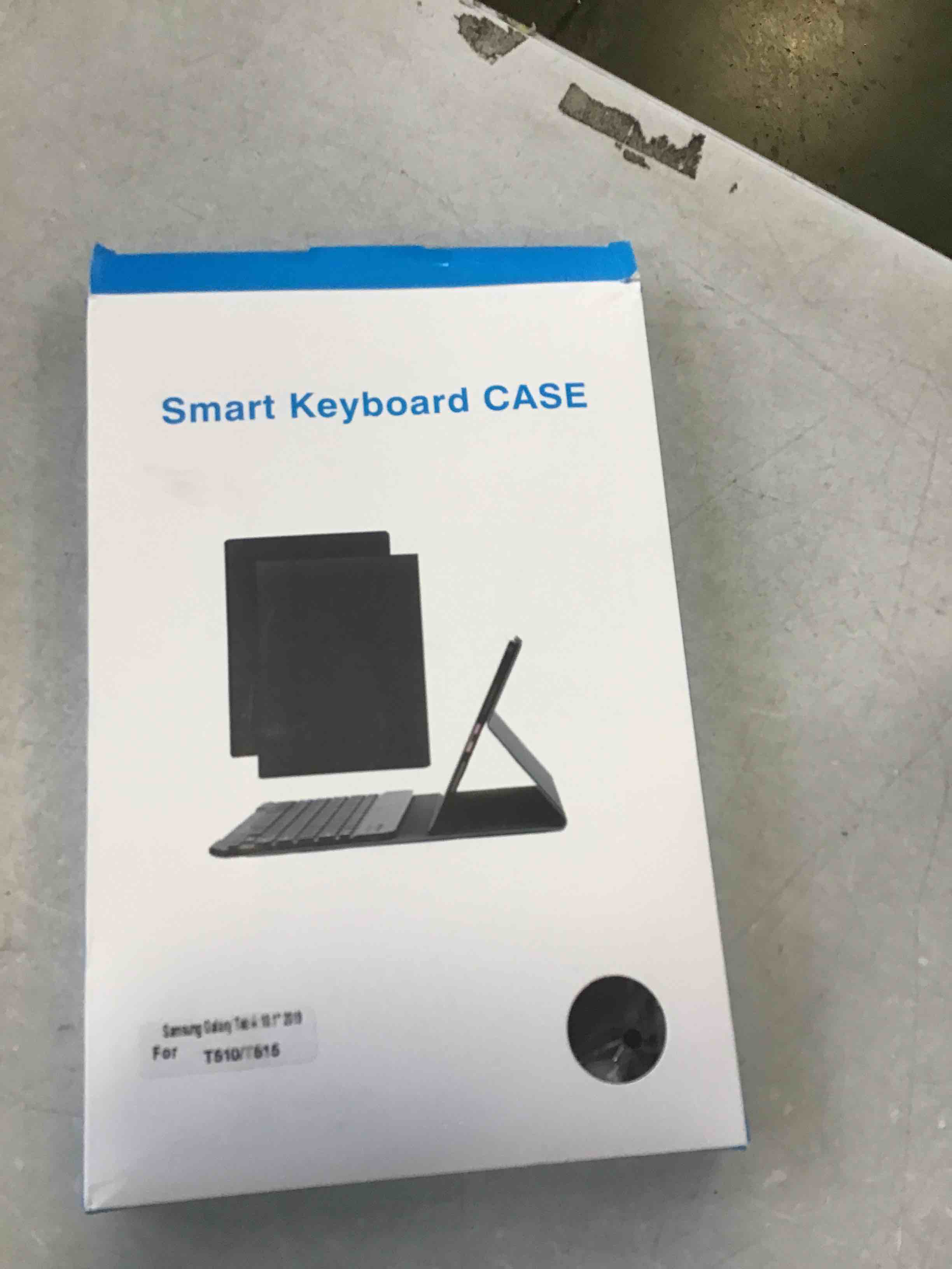 Keyboard Case for Galaxy Tab S6 Lite 10.4 Inch 2022 2020, Slim Lightweight Smart Cover with Wireless Keyboard for Galaxy Tab S6 Lite 10.4" SM-P613 P619 P610 P615 –Black