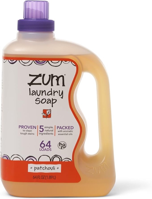 Zum Clean Laundry Soap - Patchouli - 64 fl oz (B00M3DM348)