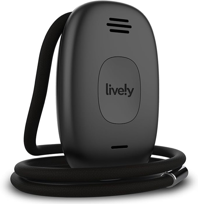 Lively Mobile2 - Medical Alert Device - 24/7 Emergency Help - Waterproof - with Optional Fall Detection - Lanyard Included - for Greater Independence