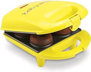 Babycakes Donut Maker Mini; Yellow; Model DNM-30
