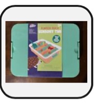 Pack of 10pcs) Grafix Pumpkin Patch Sensory Tub - Create your own Sensory Scene( may varies color ) 