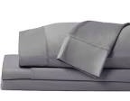 SHEEX Active Comfort Sheet Set, Ultra-Soft, Breathes Better Than Cotton - Pewter, Queen