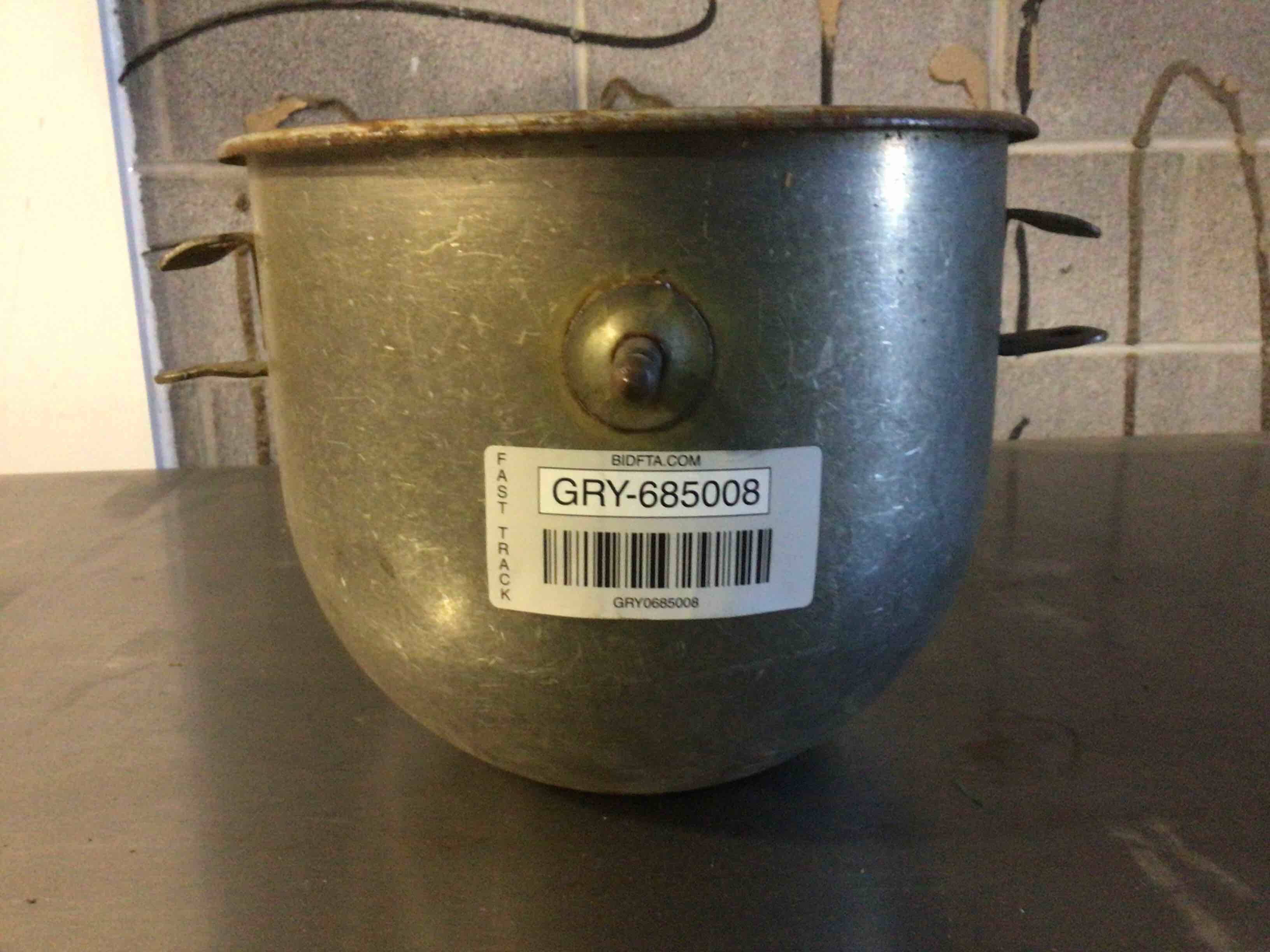 Hobart D12 12 Qt Mixing Bowl for Hobart A120 Commercial Mixer