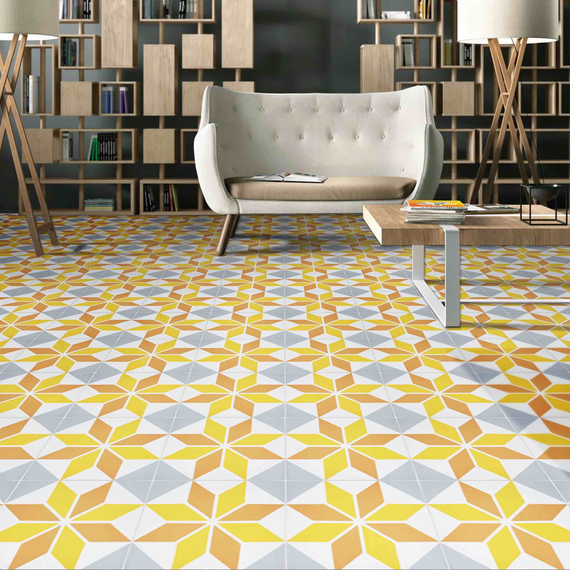 Assila CTP17-02 8 inch x 8 inch Handmade Moroccan Mosaic Tile 