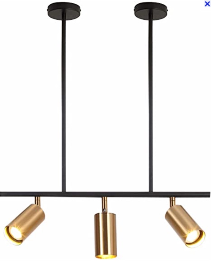 huoku track chandelier 3 lights