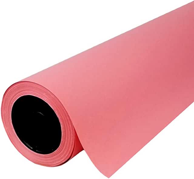 Roll of Pink Kraft Paper 
