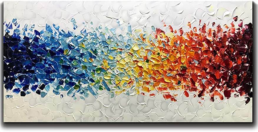 AMEI Art Paintings,24X48 Inch 3D Hand-Painted On ...