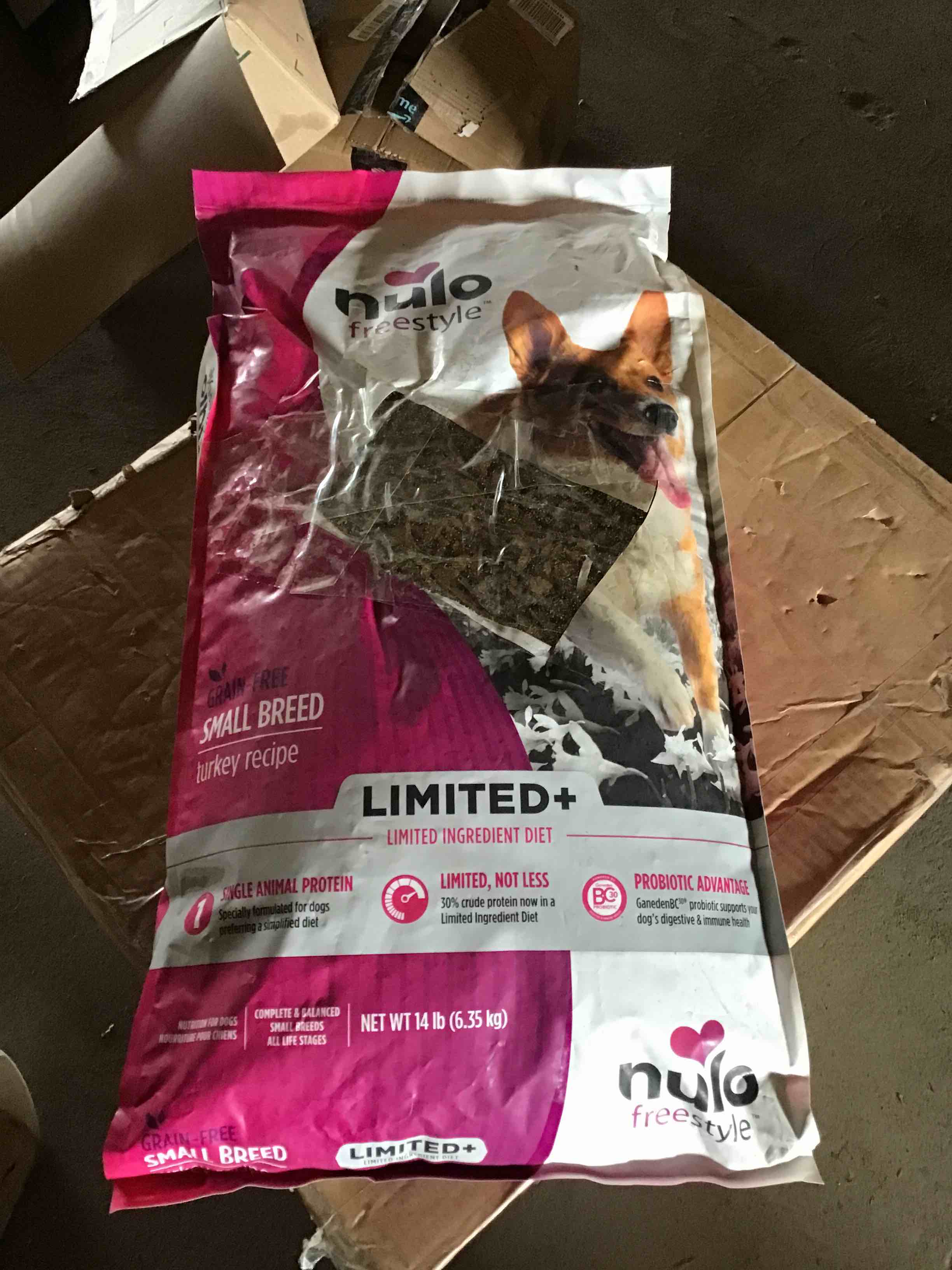 NULO Freestyle Dog Lid Gf Sm Breed Turkey 14lb