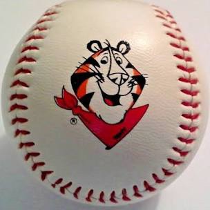 Tony the tiger baseball