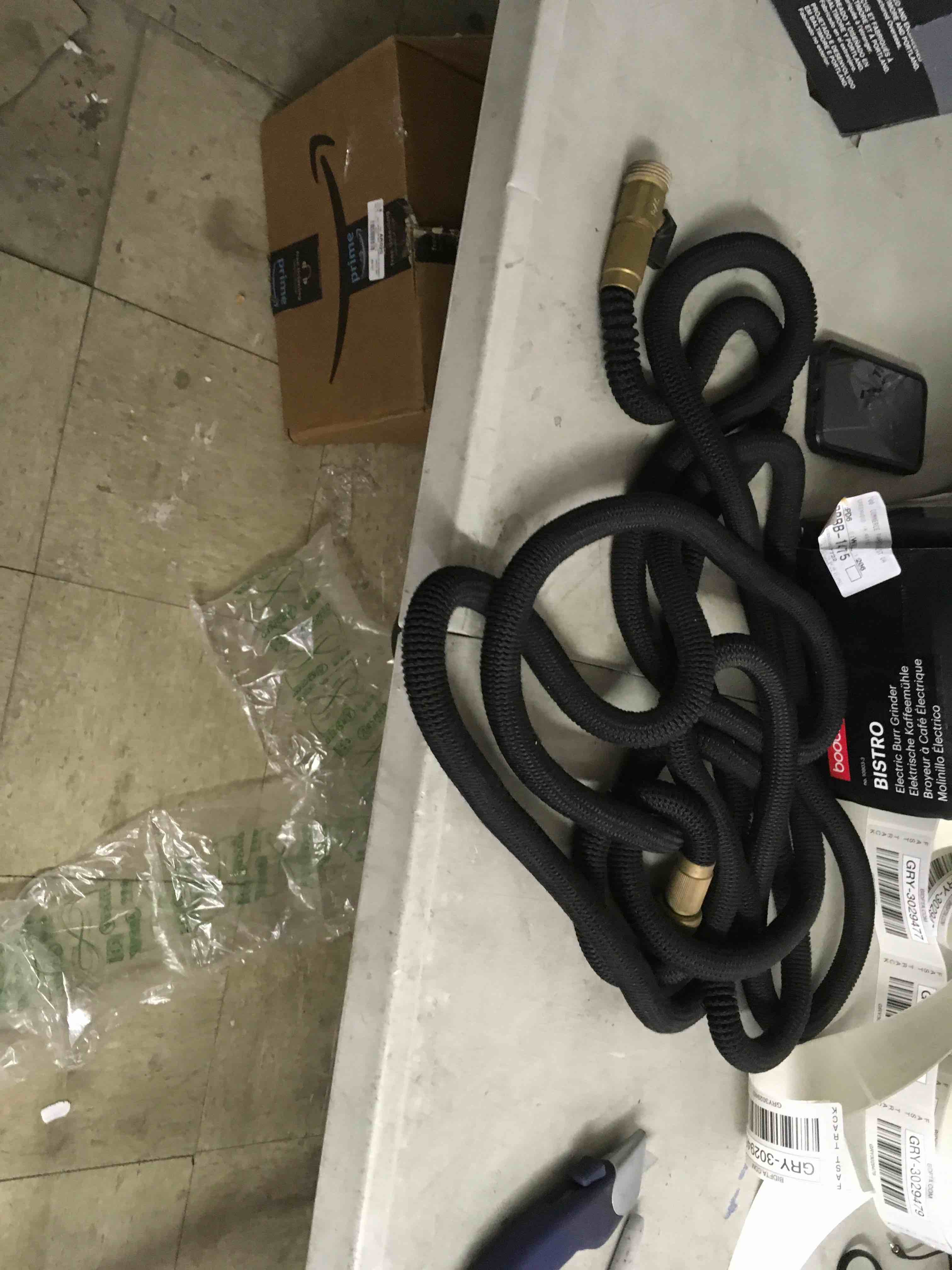 Black Elastic Water Hose