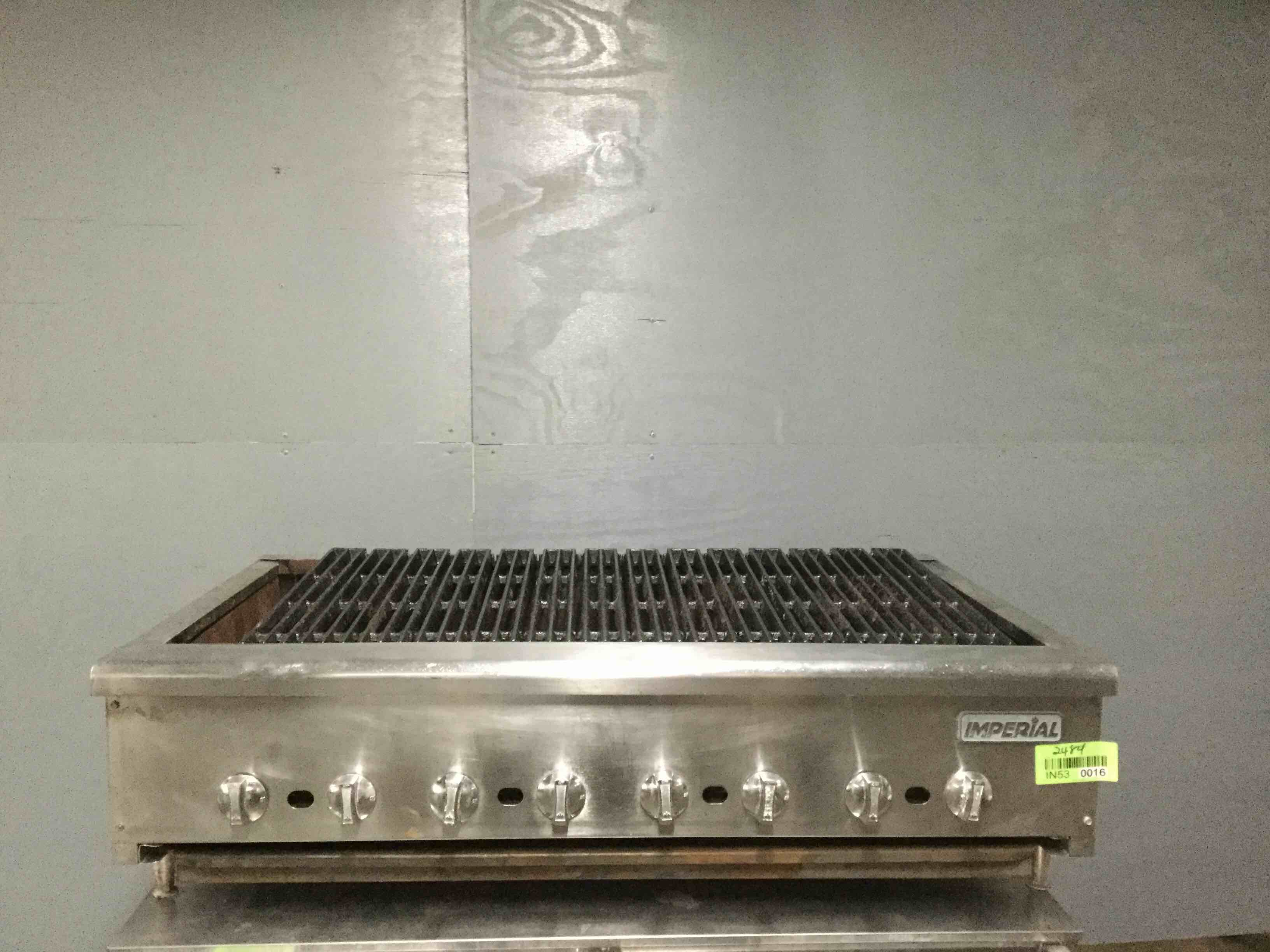 IMPERIAL 48 INCH STAINLESS STEEL NATURAL GAS CHARBOILER
