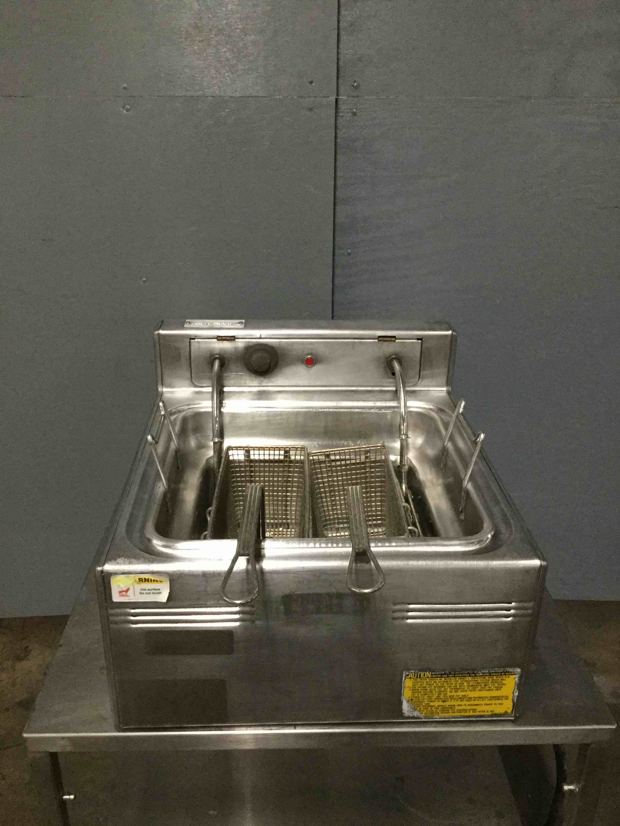 HOBART STAINLESS STEEL TABLE TOP DEEP FRYER