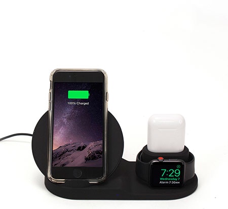 MEDGE TRIPLE CHARGE 3IN-1 CHARGER  INCLUDES WALL ADAPTER