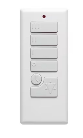 Harbor Breeze Universal 4.72-in 3-Speed 3-Setting Off-white Plastic Indoor/Outdoor Handheld Ceiling Fan Remote