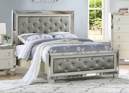 Mirrored Queen Headboard 