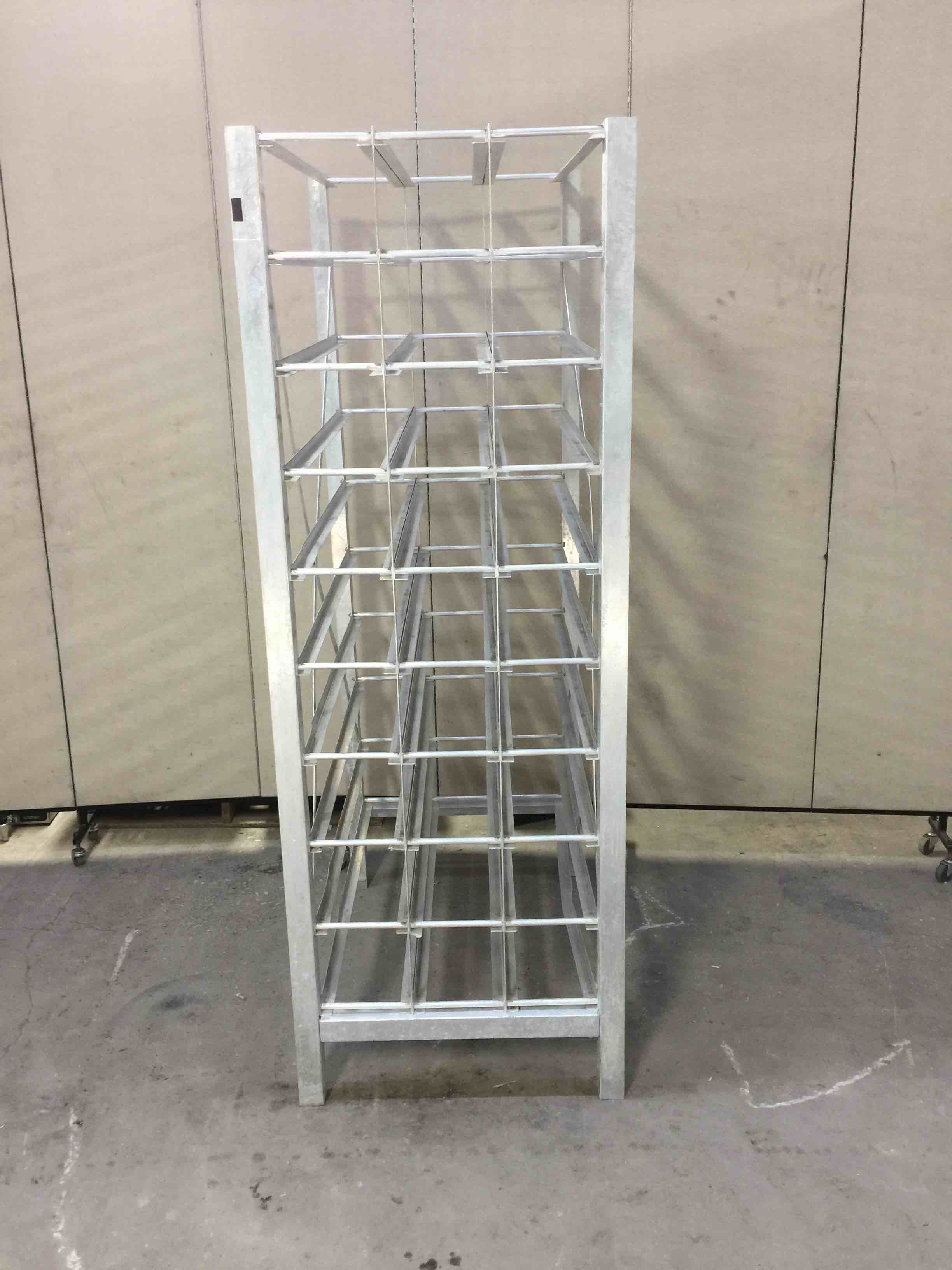 ALUMINUM 27 SLOT CAN RACK 