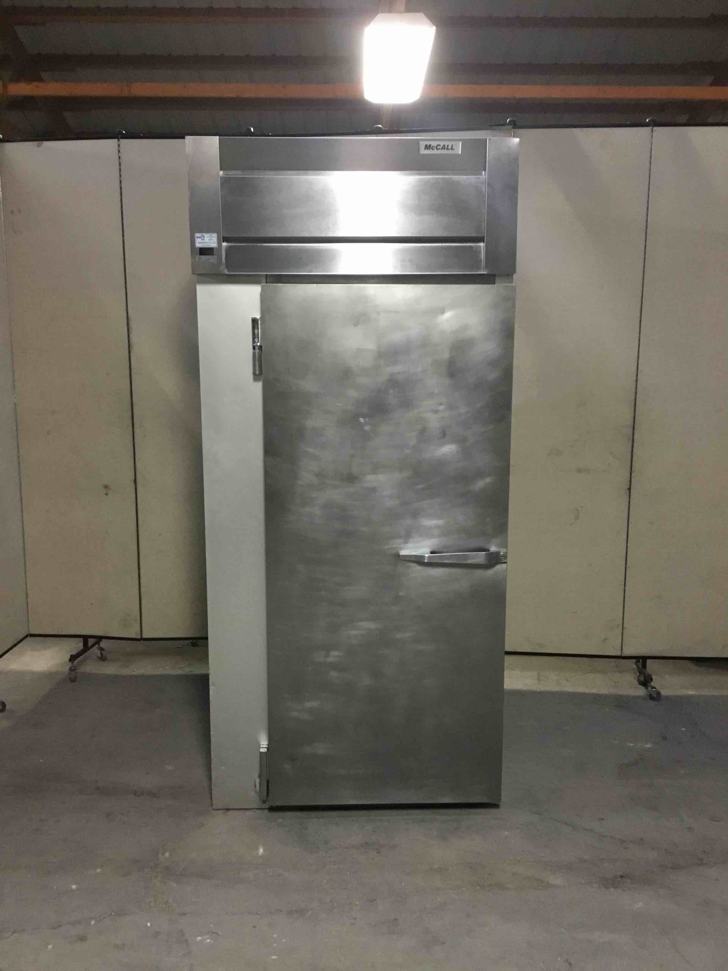 McCALL SINGLE DOOR STAINLESS STEEL ROLL IN REFRIGERATOR RETARDER