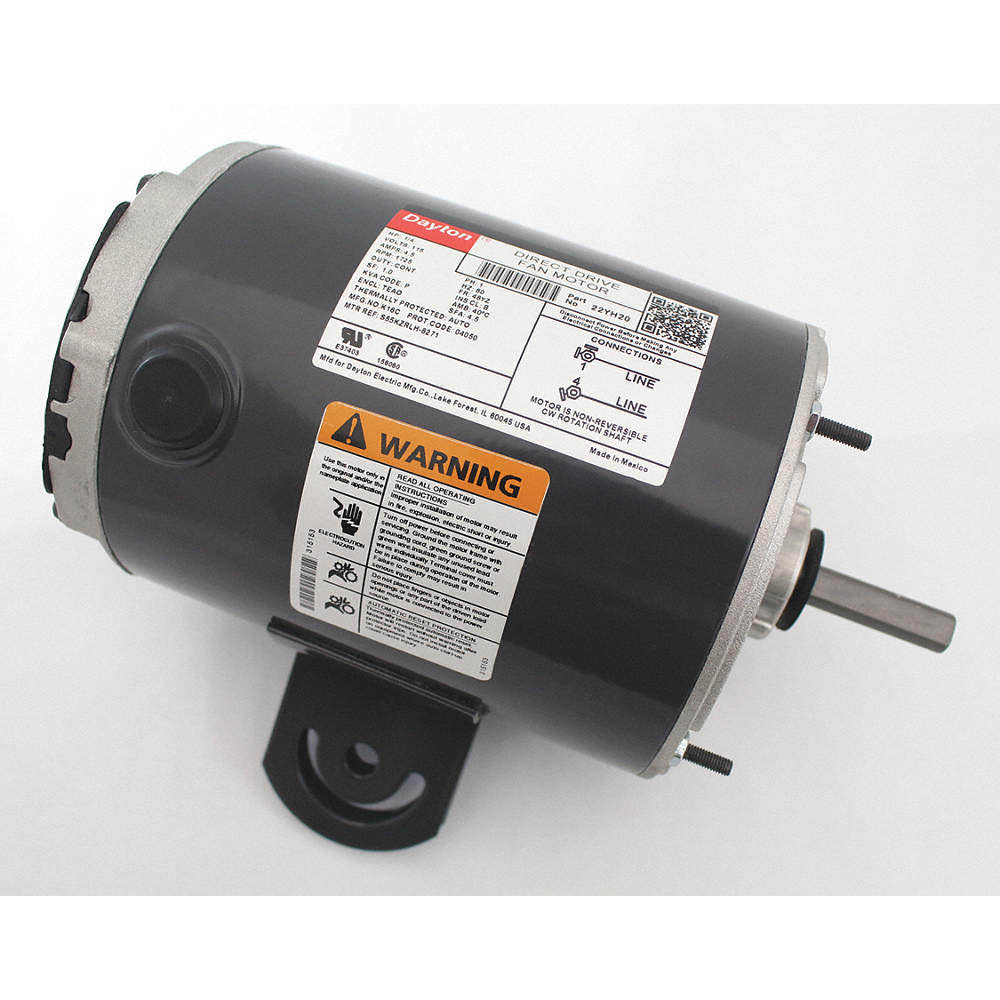 Fan Motor 1/3 hp, 1075 rpm, 1 phase