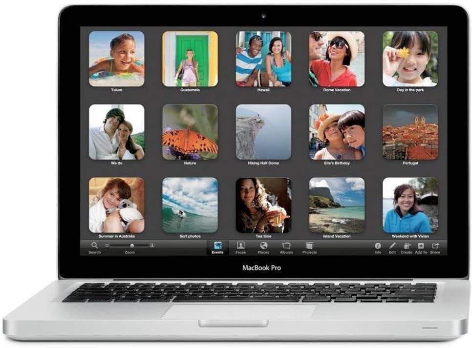 Apple MacBook Pro 13.3" Laptop Intel Core i7 8GB 750GB Mac OS - Silver