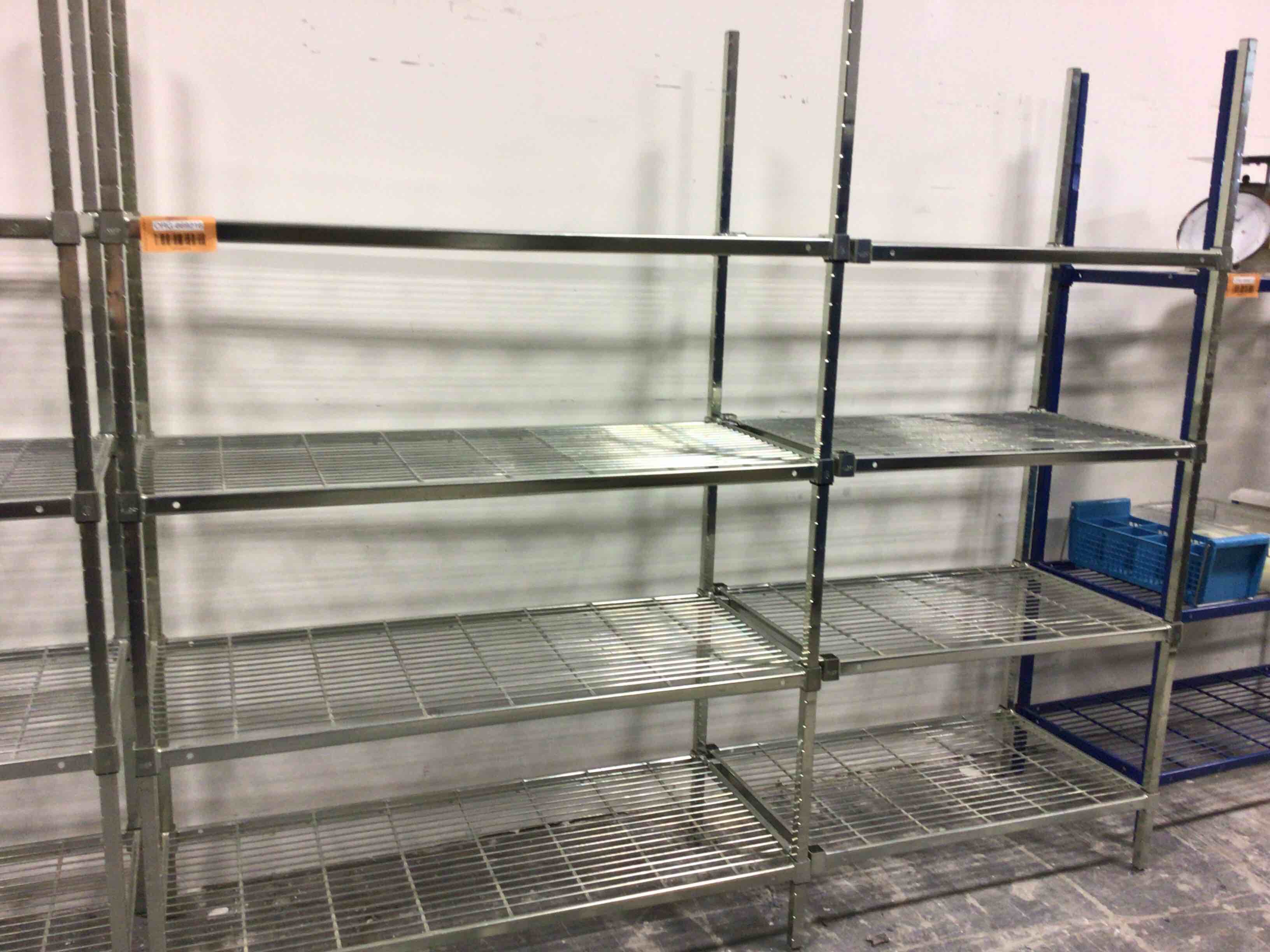 AMCO Shelving - NSF certified - 84” x 21” x 72”