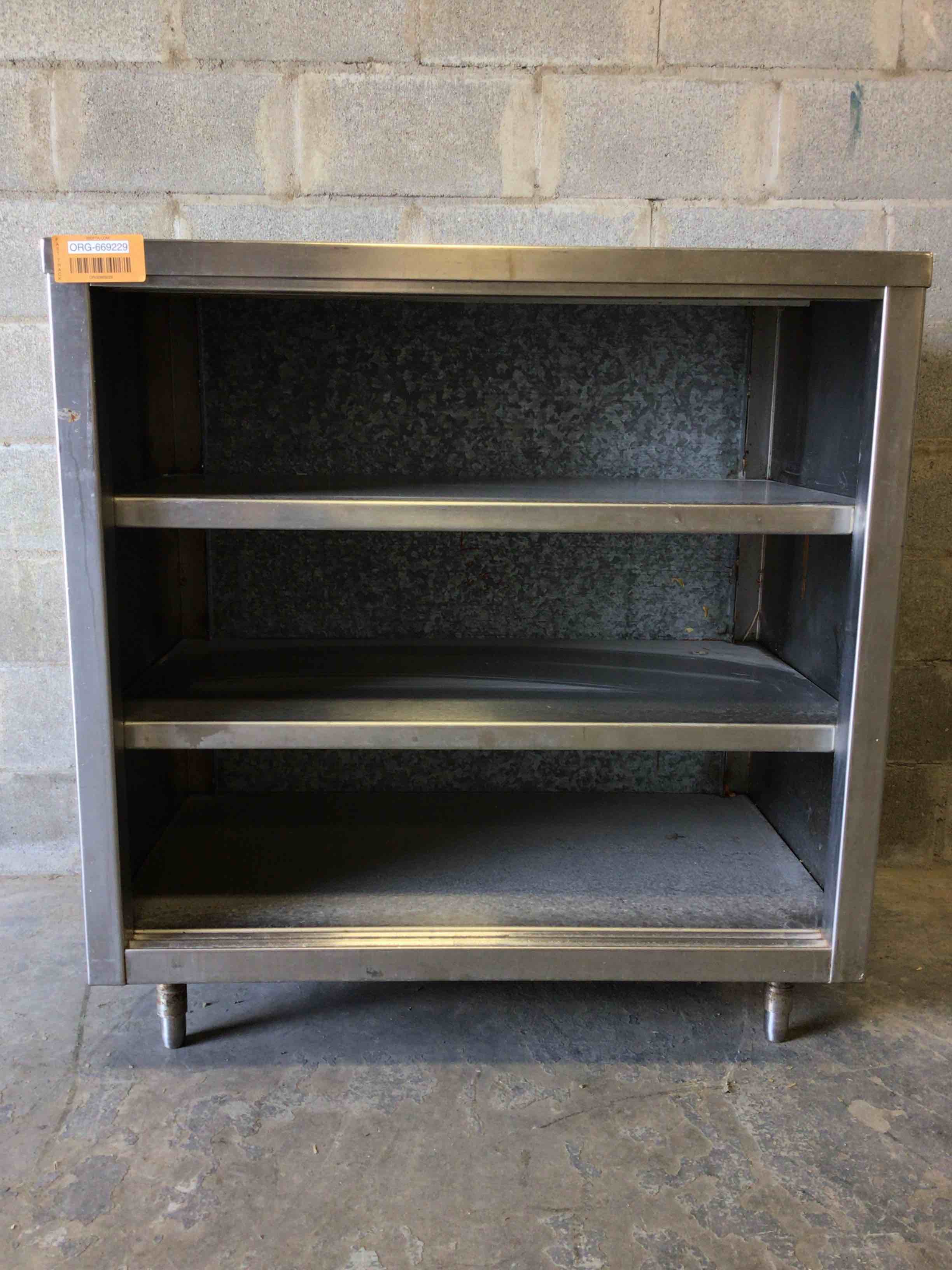 Stainless Steel Shelving Unit/Cabinet - 40” x 24” x 42”