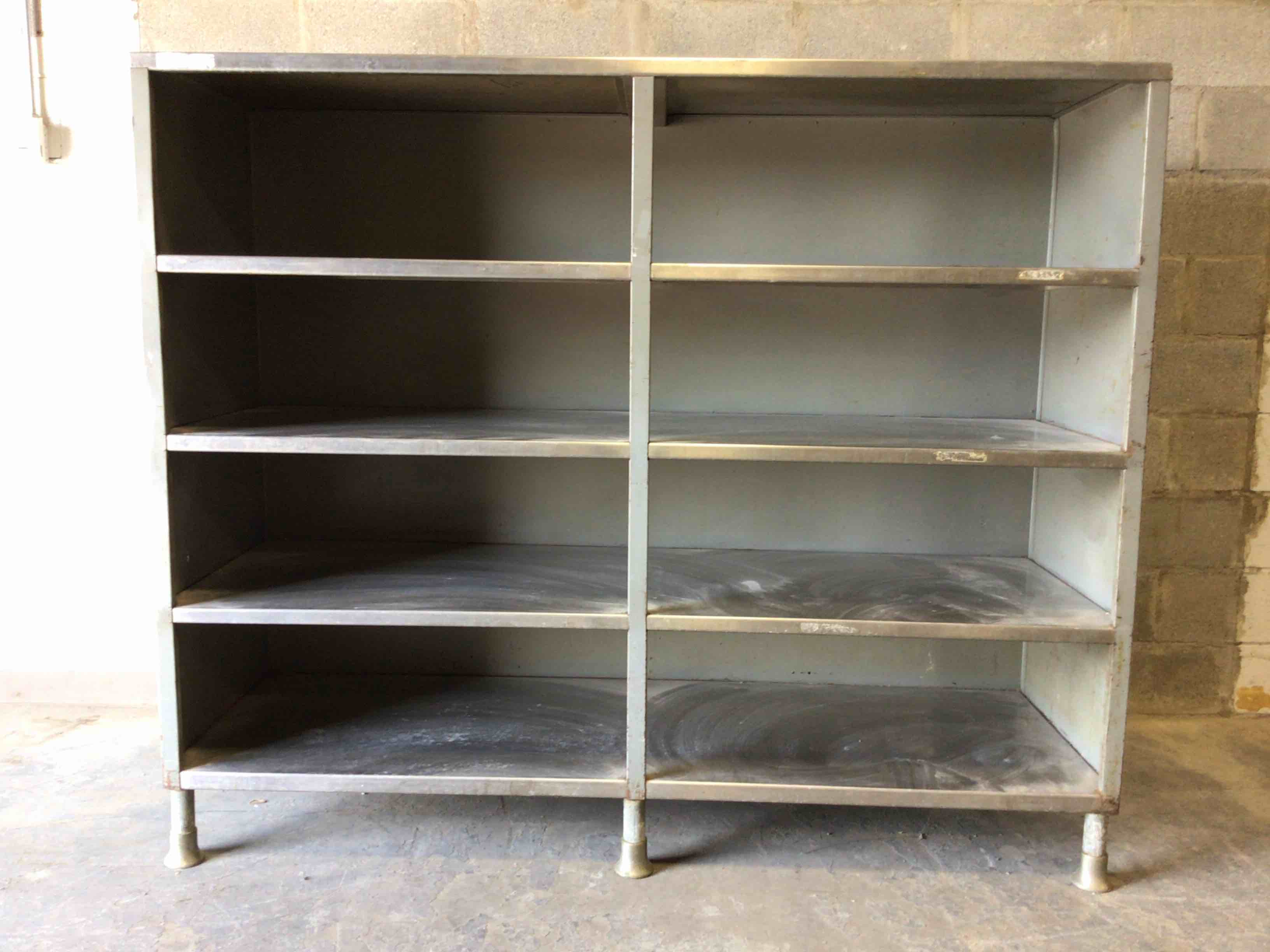 Stainless Steel Cabinet w/ Steel Sides - 72” x 24” x 60”