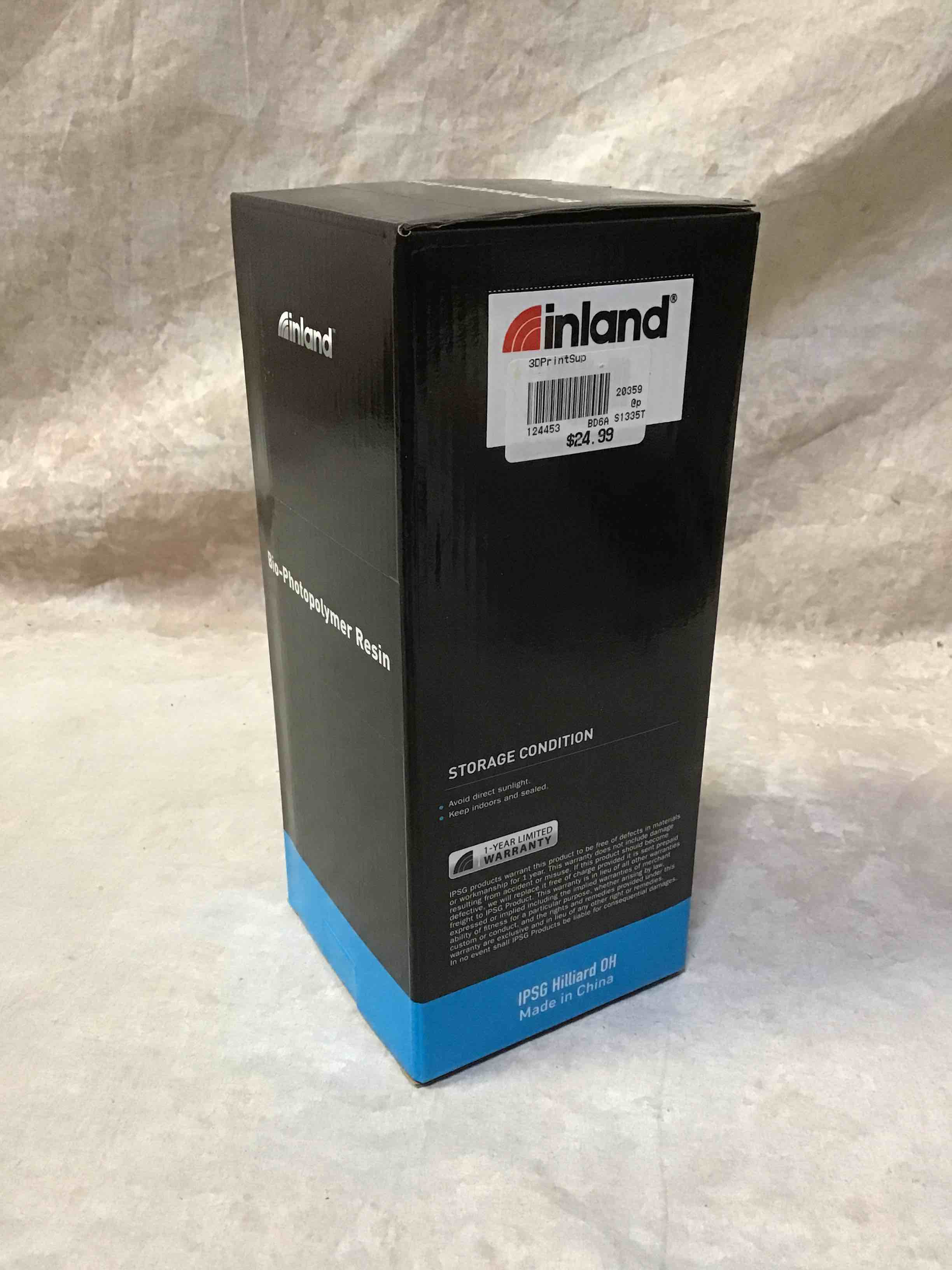 Inland Bio-Photopolymer Resin 