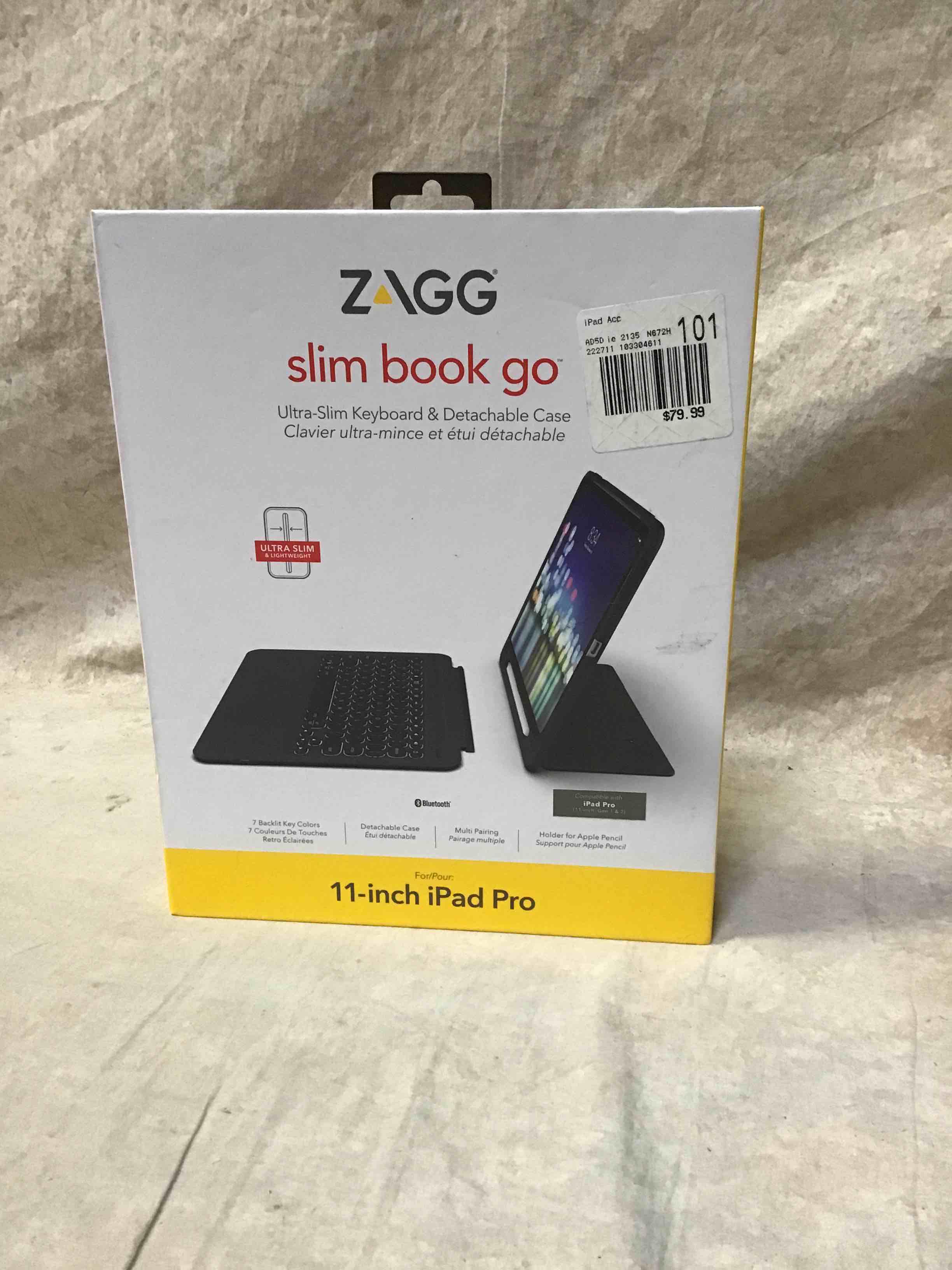 Zagg Slim Book Go 