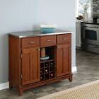 homestyles Dining Room Lg Server Base Soft Mohogany 5100-007 