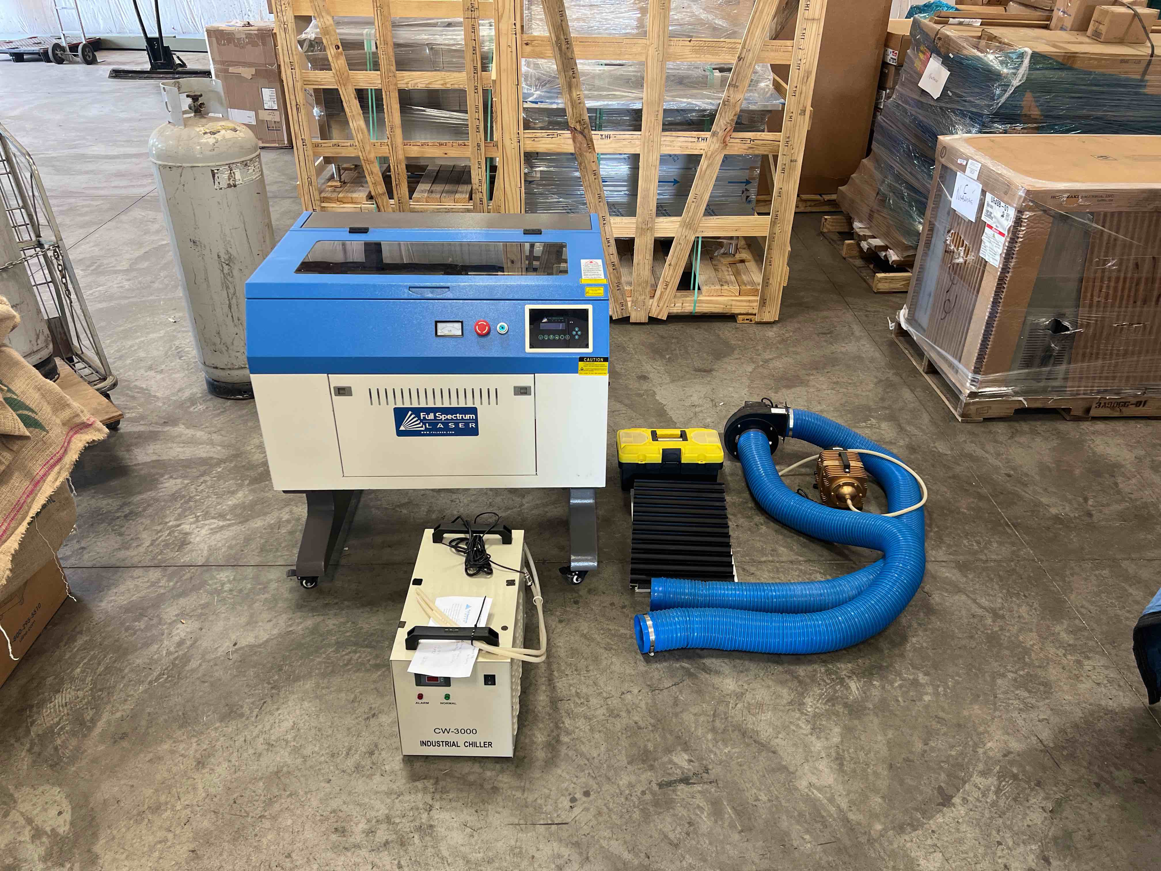 2016 FULL SPECTRUM LASER ENGRAVING MACHINE