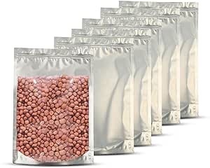 25pc mylar bags sealable bags 10x14