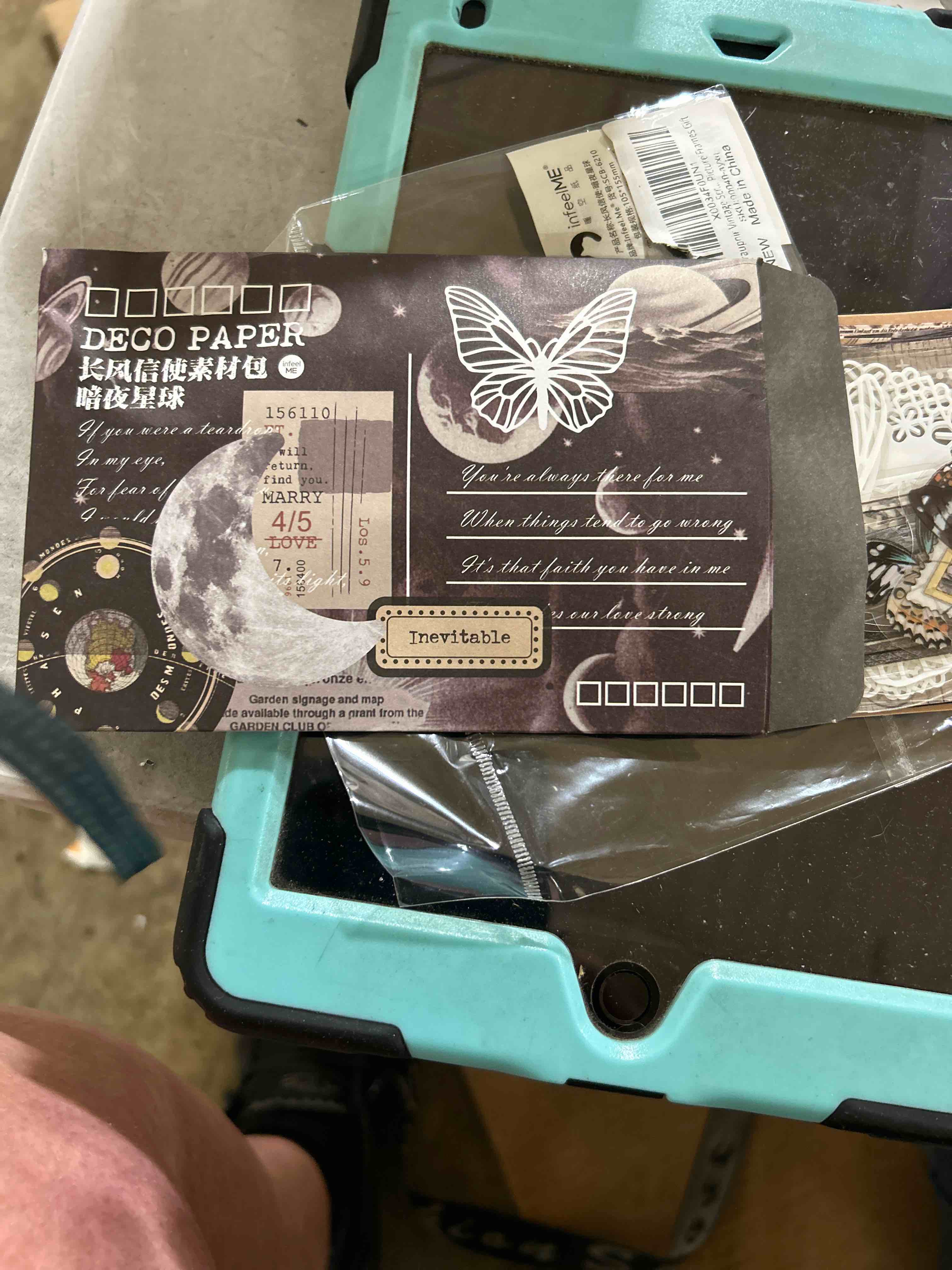 draupnir vintage picture frame gift decor paper