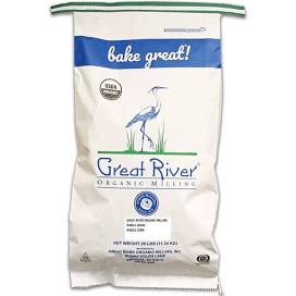 Great River Organic Milling, Organic Whole Grains Corn, 25-Pound Package