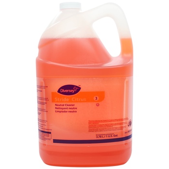 Diversey STRIDE Citrus Neutral Cleaner, 1 Gallon